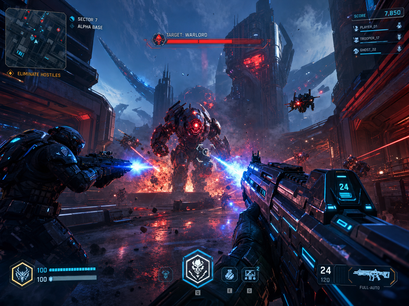 Void Sector X gameplay screenshot